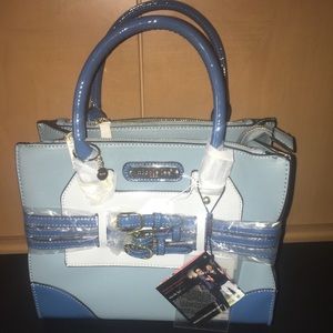 Powder blue purse